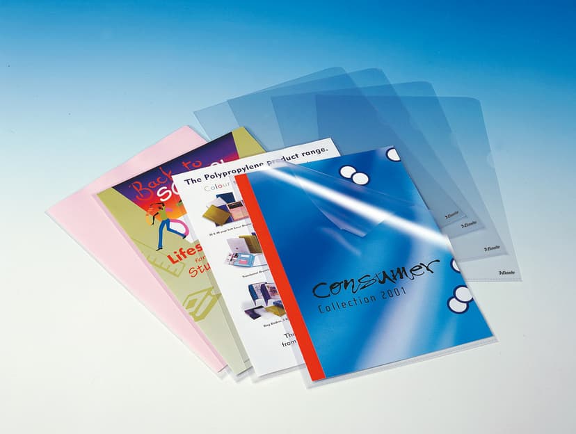 Esselte Plastmapp Copy-Safe A4 Klar 0,18 mm 100-Pack