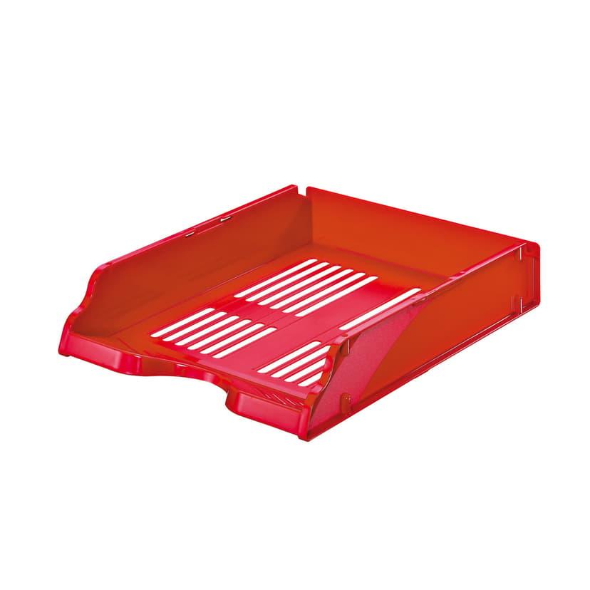 Esselte Letter Tray Transit A4 Red 10-Pack