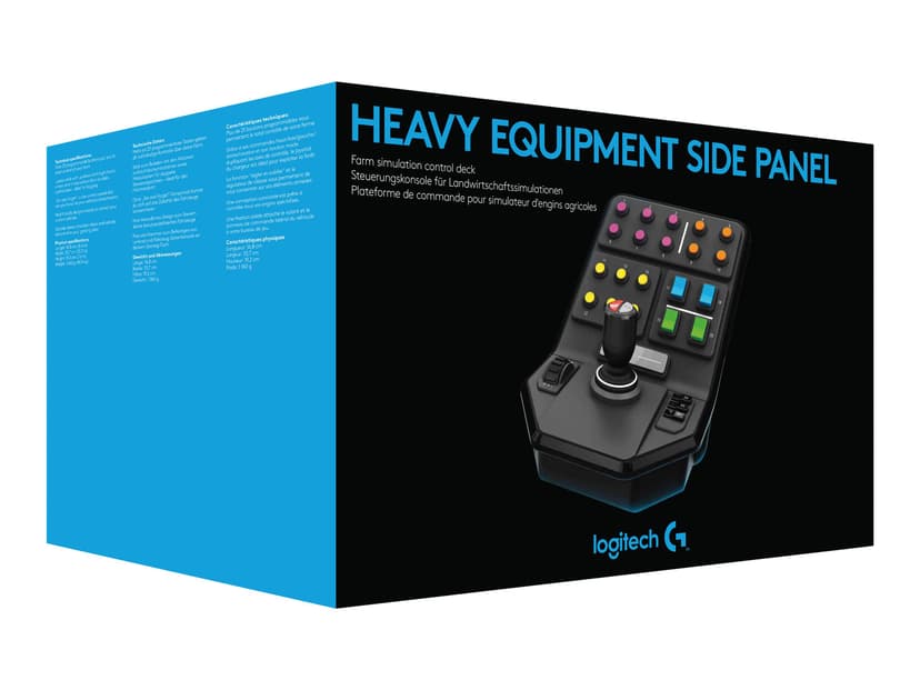 Logitech Heavy Equipment Side Panel Svart (945000014) Dustinhome.no