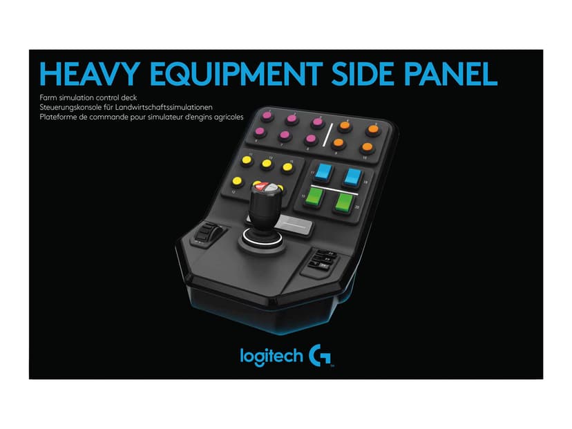 Logitech Heavy Equipment Side Panel Musta
