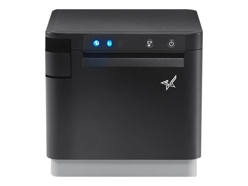 Star mC-Print3 USB/Bluetooth/IOS/Eth Sax Svart Inkl Strømadapter