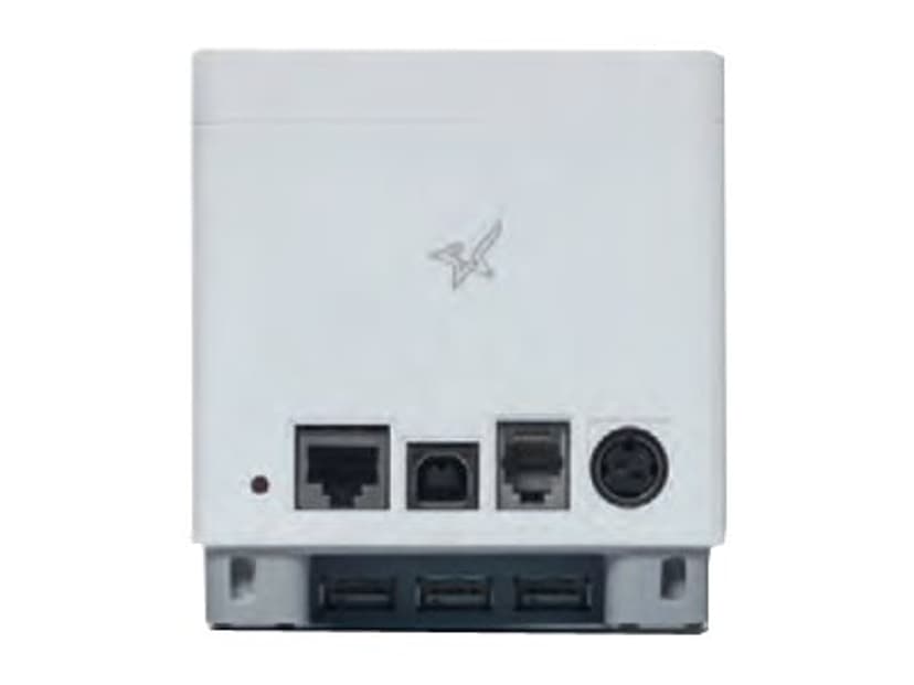 Star mC-Print2 USB/Eth, leikkuri, valkoinen, sisältäen virta-adapterin