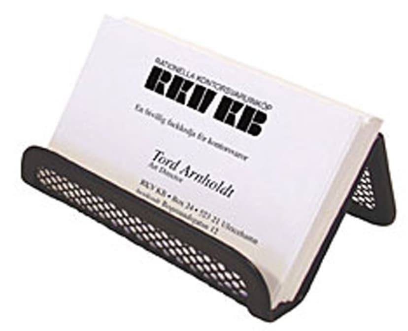 BNT Business Card Stand BN-Line Black Metal