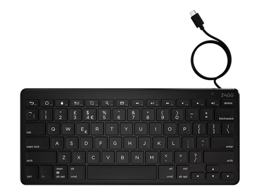 Zagg Universal Keyboard USB-C Wired Nordic