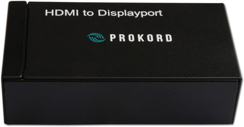 Prokord HDMI - Displayport Adapter 3840X2160@30Hz HDMI Naaras DisplayPort Naaras Musta