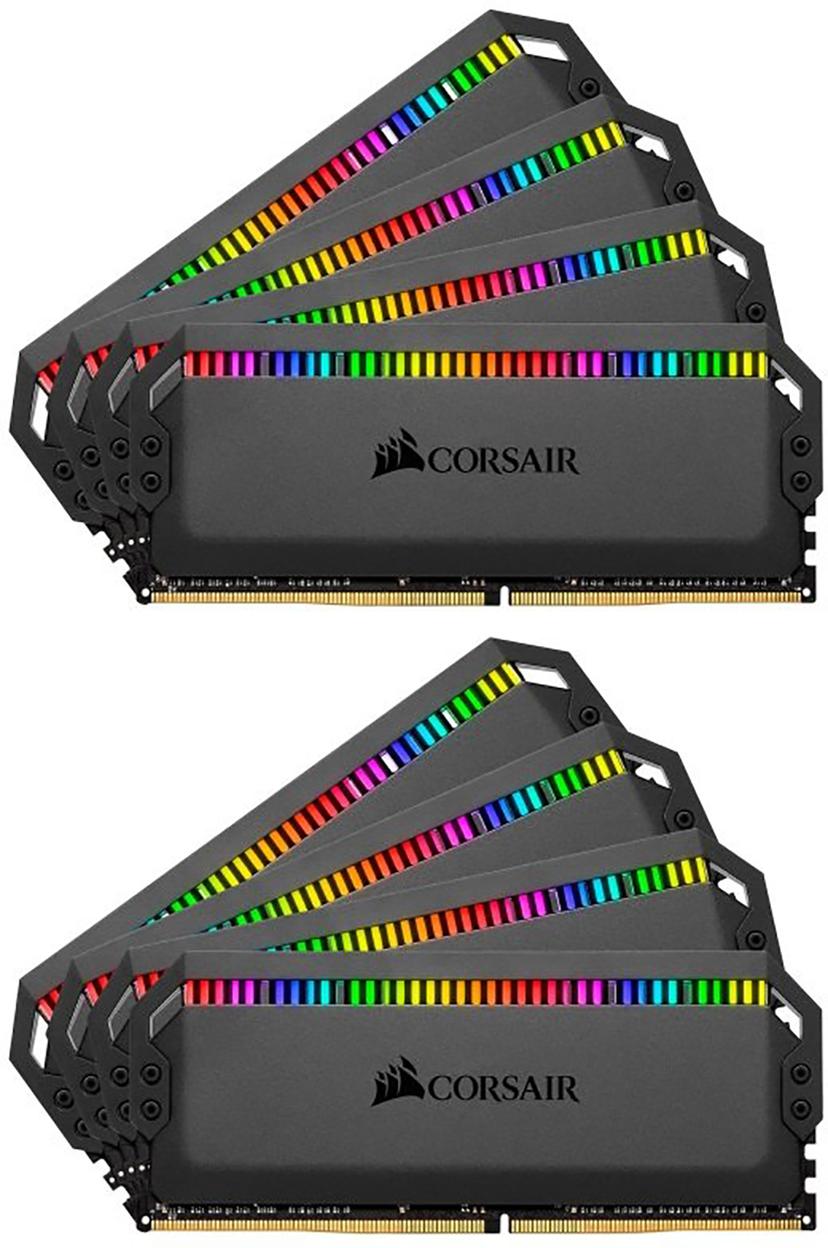 Corsair Dominator Platinum RGB 64GB 3200MHz CL16 DDR4 SDRAM DIMM 288 nastaa
