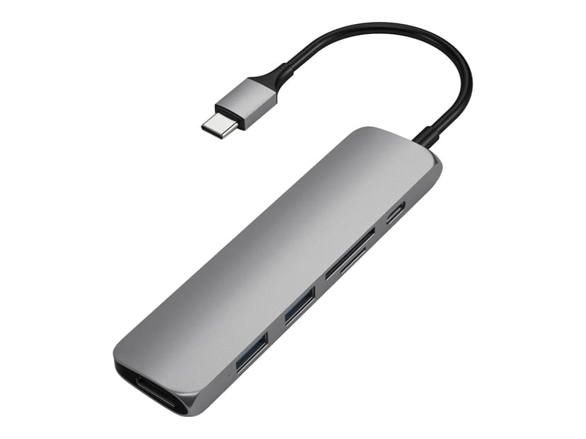 Satechi Slim Type-C Multi-Port Adapter V2