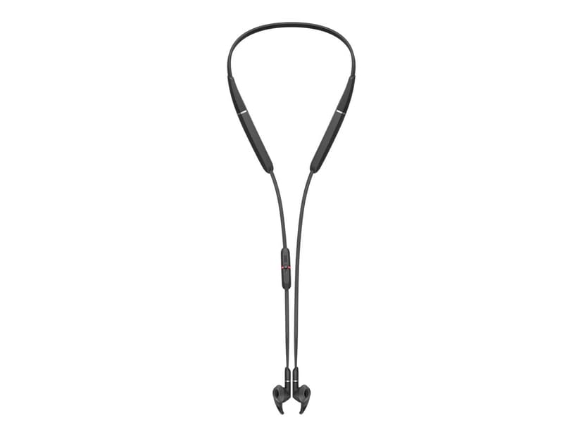 Jabra Evolve 65E + Link 370 MS Headset USB-A via Bluetooth-adapter Stereo Svart