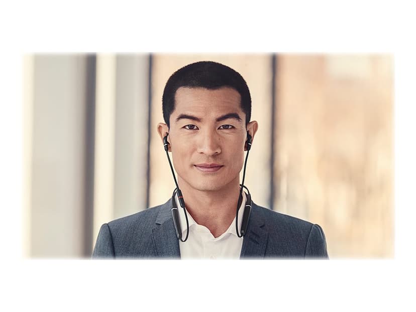 Jabra Evolve 65E + Link 370 MS Headset USB-A via Bluetooth-adapter Stereo Svart