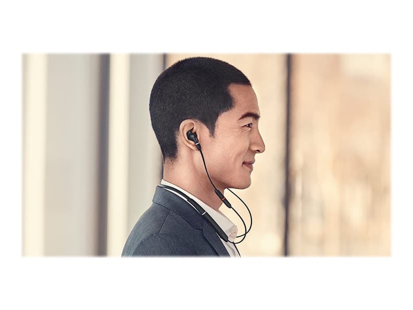 Jabra Evolve 65E + Link 370 UC Headset USB-A via Bluetooth-adapter Stereo Svart