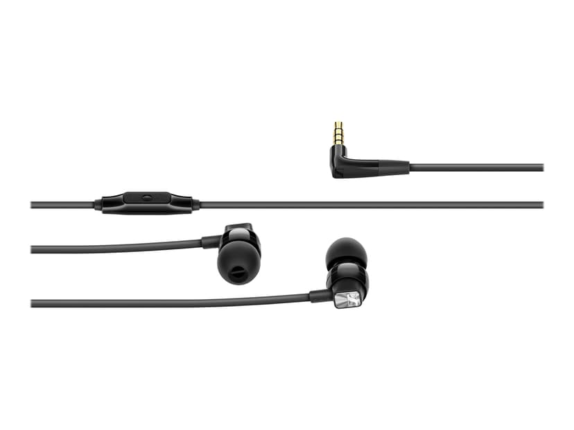 SENNHEISER Cx 300S Black Hörlurar 3,5 mm kontakt Stereo Svart