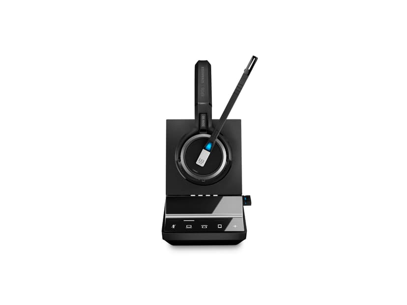 EPOS IMPACT SDW5066 Wireless DECT System Trådlöst headsetsystem Skype for Buisness Stereo Svart