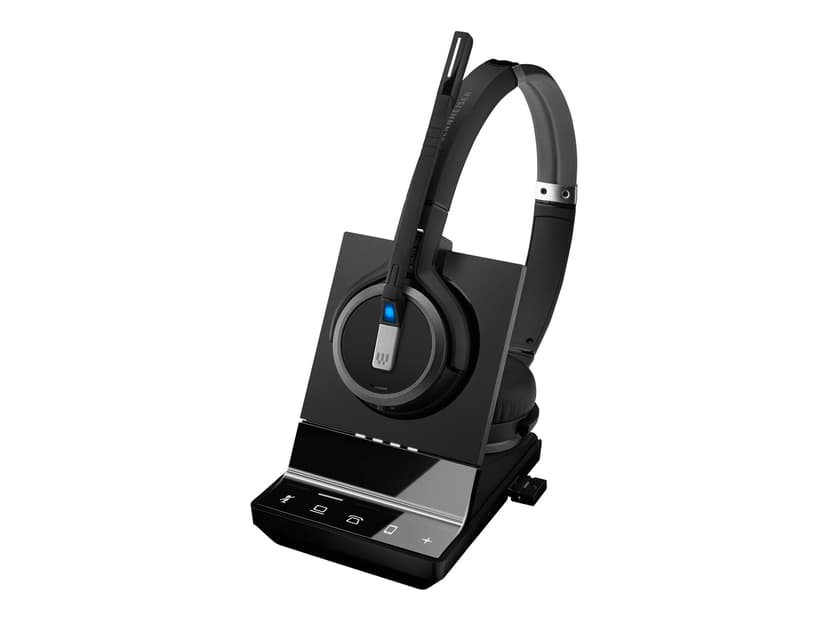 EPOS IMPACT SDW5066 Wireless DECT System Trådlöst headsetsystem Skype for Buisness Stereo Svart