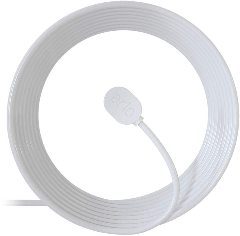 Arlo Ultra & Arlo Pro 3/4 Magnetisk laddningskabel för utomhusbruk 7,5m