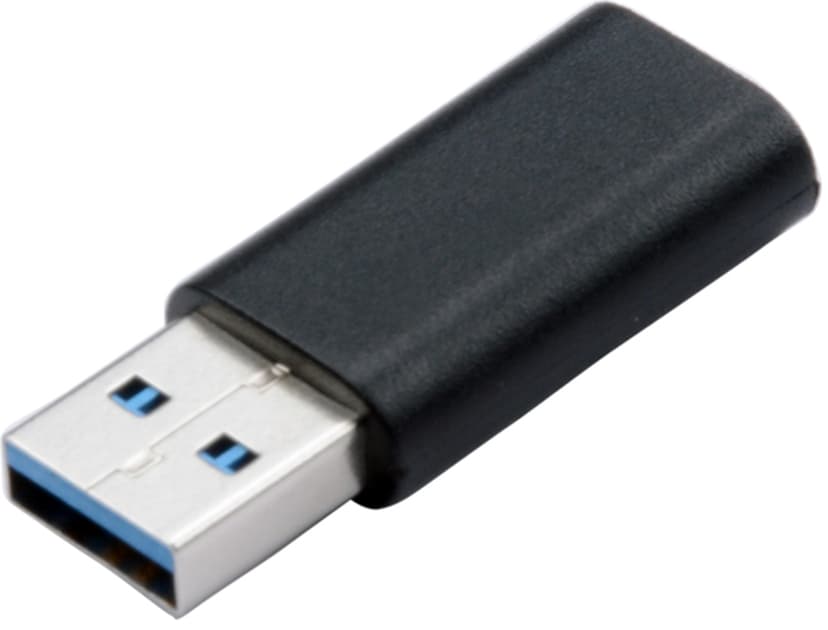 Prokord Adapter USB-C To USB A 9-pins USB-type A Hann 24 pin USB-C Hunn Svart