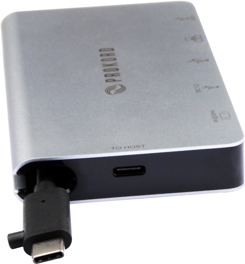Prokord Travel Port USB-C Total USB-C Minitelakointiasema