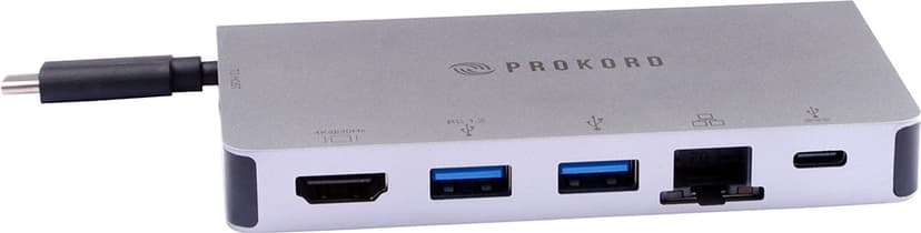 Prokord Travel Port USB-C Total USB 3.2 Gen 1 (3.1 Gen 1) Type-C