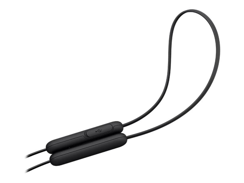 Sony WI-C310 Langattomat kuulokkeet mikrofonilla Kuulokkeet Stereo Musta
