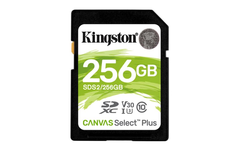 Kingston Canvas Select Plus SDXC UHS-I minneskort