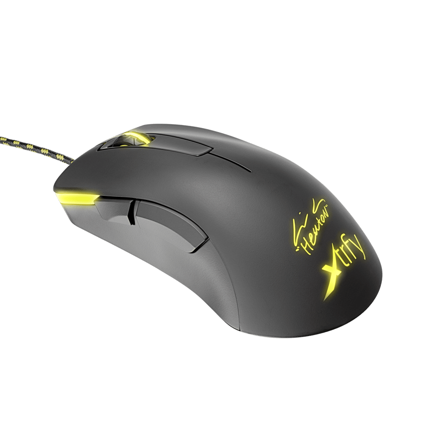 Xtrfy M3 Gaming Mouse - Heaton Edt Langallinen 4000dpi Hiiri Musta