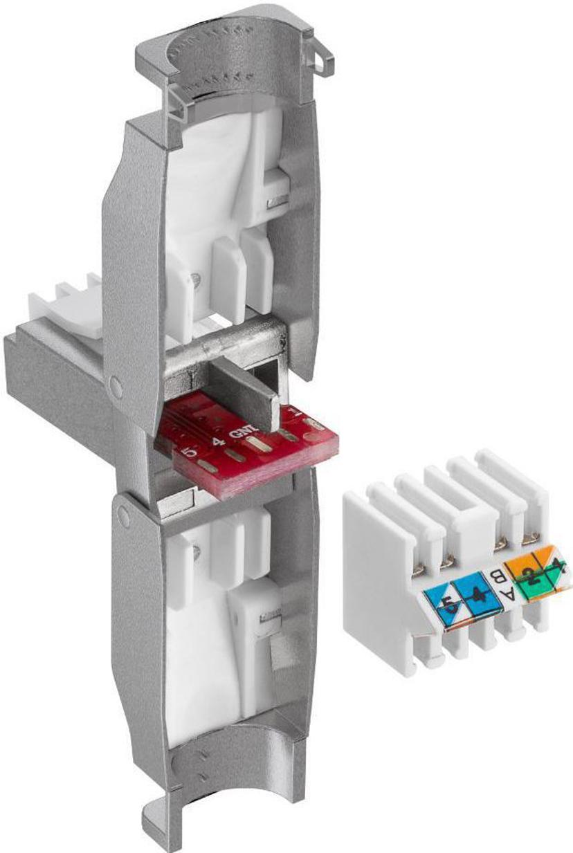 Microconnect Connector CAT6 STP RJ45 Tool-Free