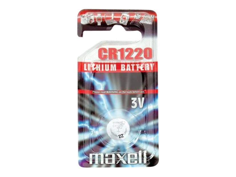 Maxell CR1220 nappiparisto Lithium 3V