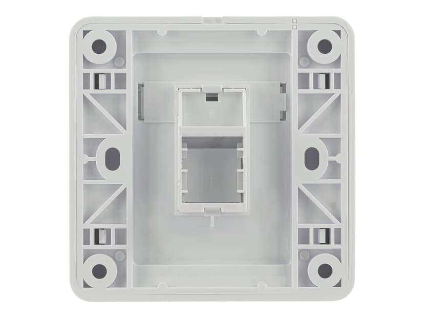 Deltaco VR-226 Keystone Wall Outlet 1-Port White