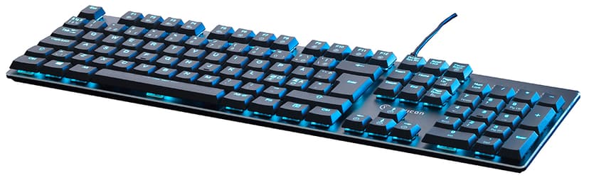 Voxicon Gaming Keyboard Gr8-9 Langallinen, USB Pohjoismaat Näppäimistö