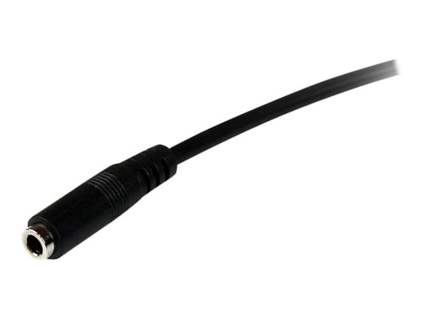 Startech 2m 3.5mm 4 Position TRRS Headset Extension Cable 2m Mini-phone 3.5 mm 4-pole Uros Mini-phone 3.5 mm 4-pole Naaras