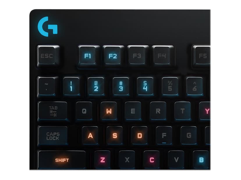 Logitech G Pro Mechanical Gaming Keyboard Langallinen, USB Yhdysvaltain englanti kansainv. Näppäimistö