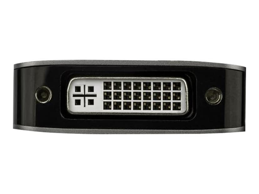 Startech USB 3.1 Type-C to Dual Link DVI-I Adapter USB-C Hann DVI-D 1520m Hunn 24 pin USB-C Hann 24+5 pins kombinert DVI Hunn