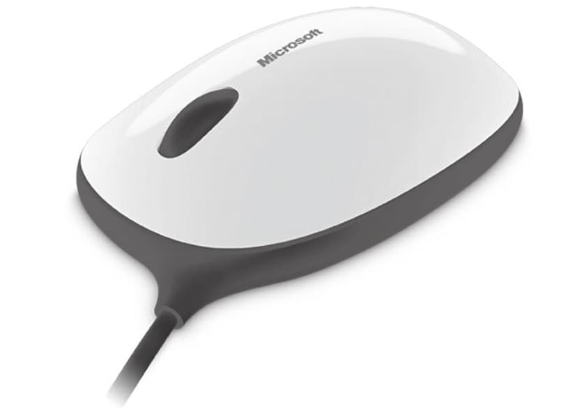 Microsoft Express Mouse Langallinen 1000dpi Hiiri Harmaa, Valkoinen