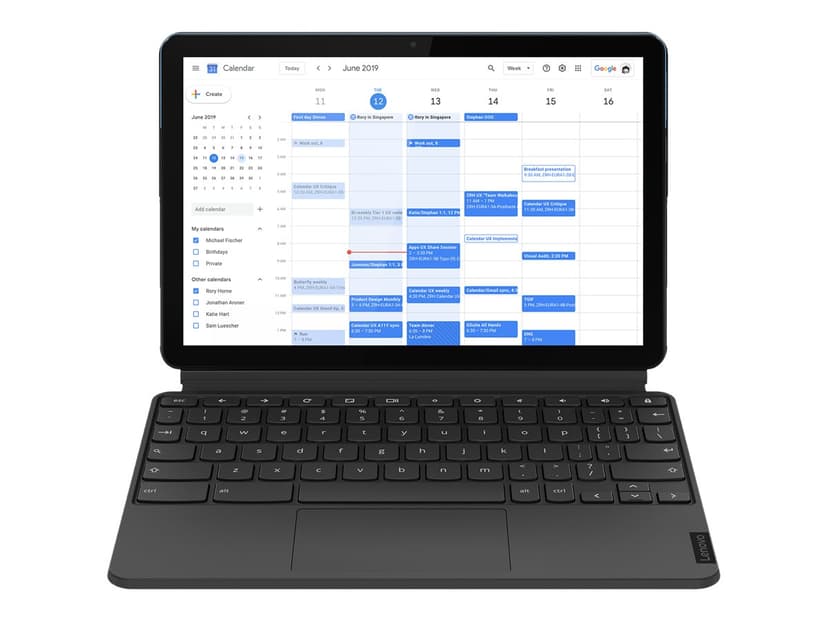 Lenovo IdeaPad Duet Chromebook ZA6F Helio P60T 4GB 128GB SSD 10.1"