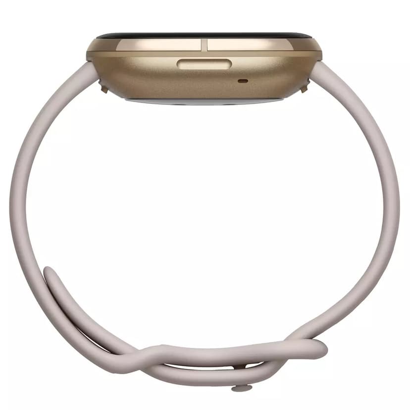 Fitbit Sense Lunar White/Soft Gold Kuntoilukello, Aktiivisuusranneke