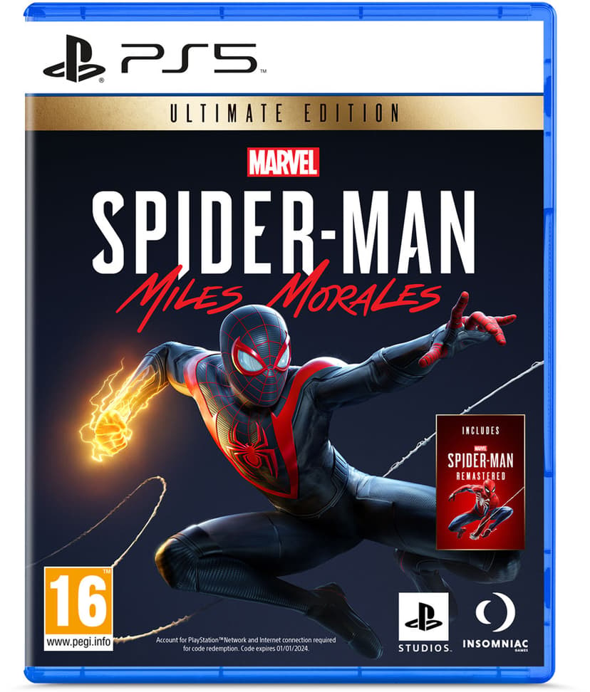 Sony Marvel's Spider Man: Miles Morales Ultimate Edition - PS5 Sony PlayStation 5
