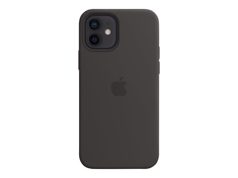 Apple Silicon Case with MagSafe iPhone 12, iPhone 12 Pro Sort
