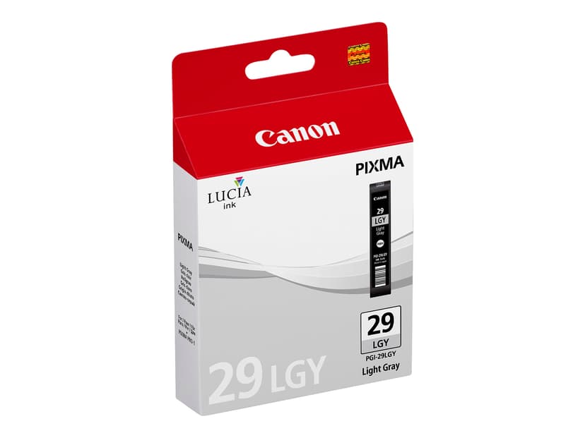 Canon Muste Kevyt Harmaa PGI-29LGY - PRO-1