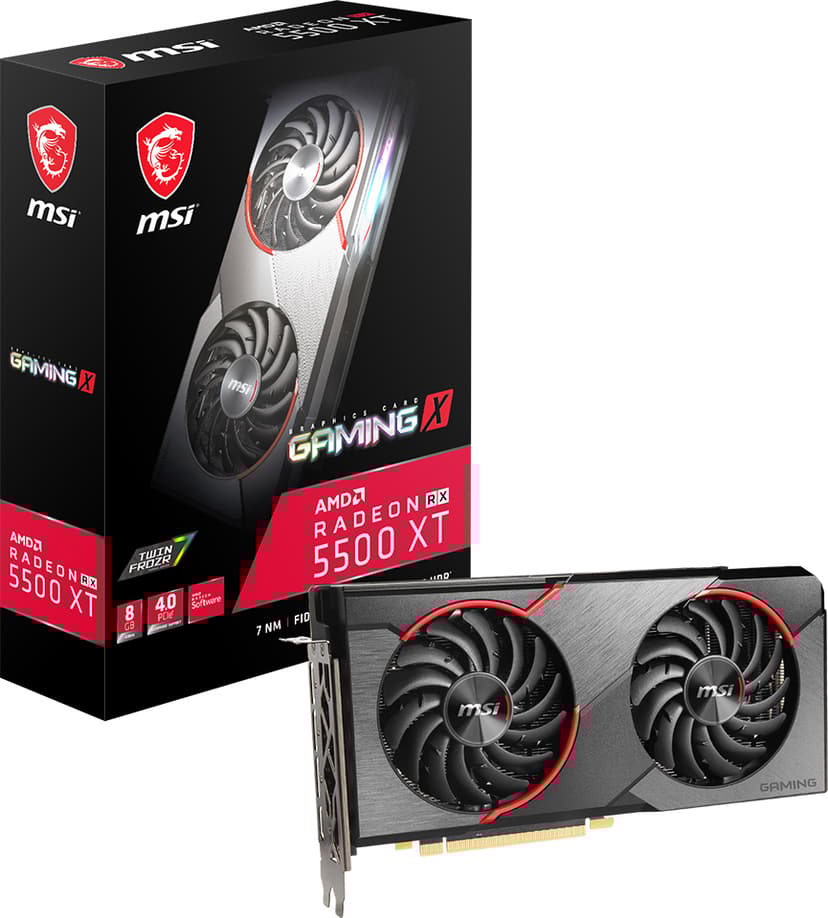 MSI Radeon RX 5500 XT Gaming X 8G