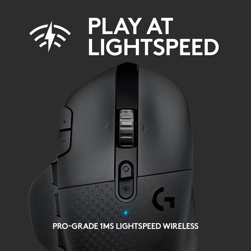 Logitech Gaming Mouse G604 Trådlös 16,000dpi Mus Svart