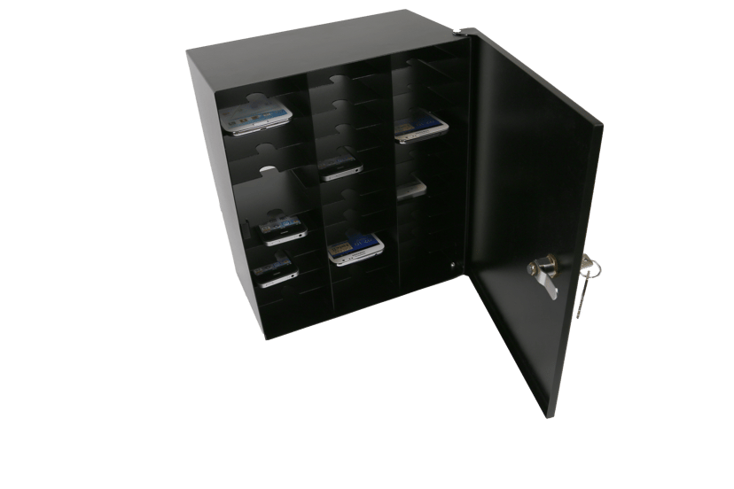 Leba Notebox Mobile Storage (Wall/Desk) 32 Cell Phones #FI