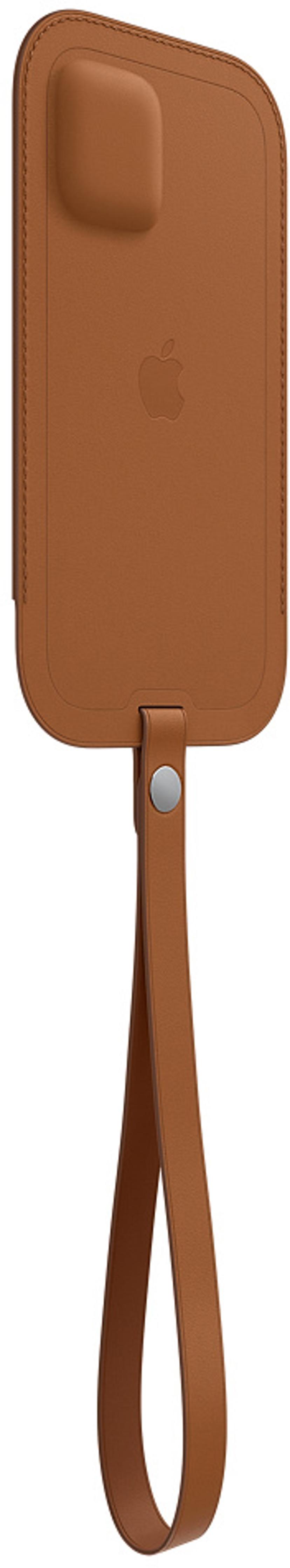 Apple Sleeve with MagSafe iPhone 12, iPhone 12 Pro Saddle brown
