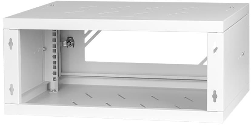 Direktronik Väggrack 19" 4U Glasdörr