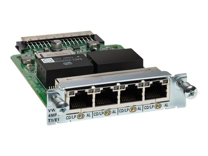Cisco Third-Generation 4-Port T1/E1 Multiflex Trunk Voice/WAN Interface Card