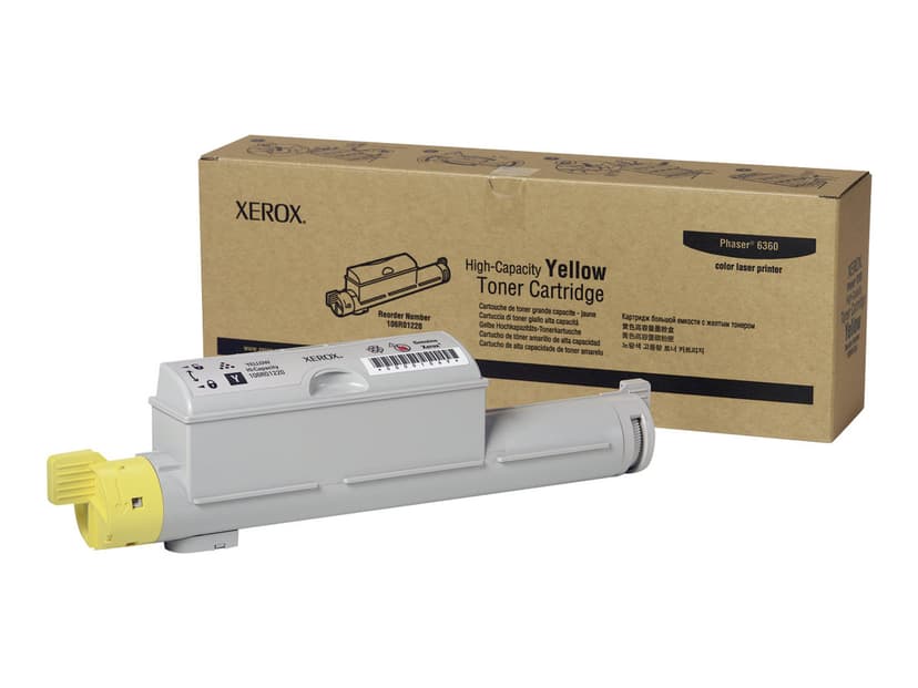 Xerox Värikasetti Keltainen 12k - Phaser 6360