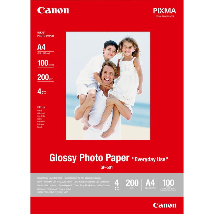 Canon Paper PhotoEveryday GP-501 A4 100 Sheets 200g