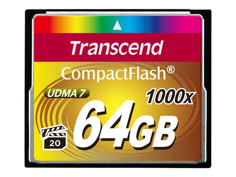 Transcend Ultimate 64GB CompactFlash-kortti
