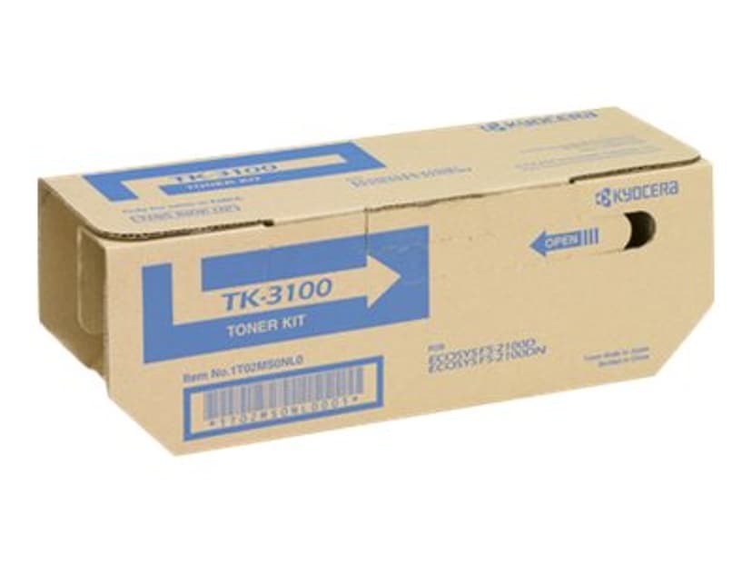 Kyocera Toner Svart 12,5k TK-3100 - FS-2100DN