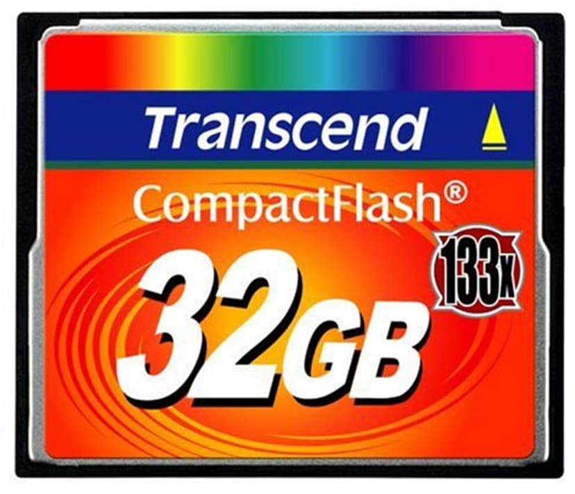 Transcend Flash-Minneskort 32GB CompactFlash Card