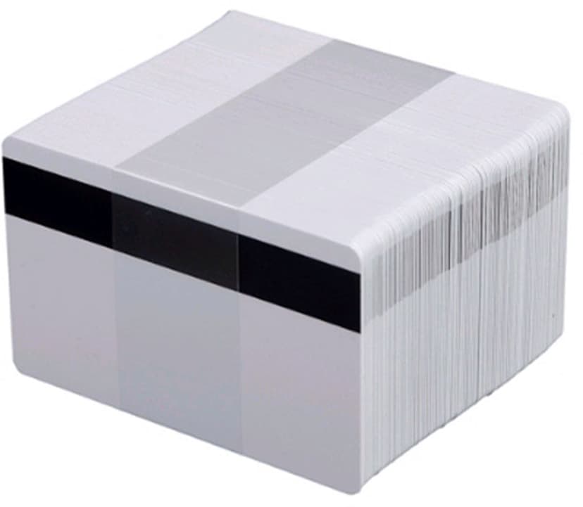 Evolis Plastkort 0,76mm HiCo Magnetstribe 100 stk