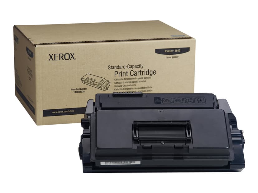 Xerox Värikasetti Musta 7k - Phaser 3600